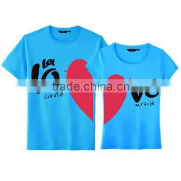 2016 Korea Fashion Love Printed T-Shirt For Couple photo-6