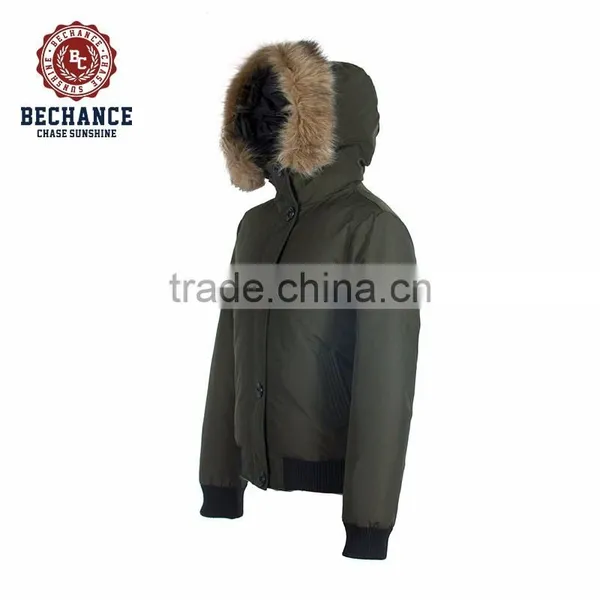 W2089 Women's Winter Coat Down Jacket Faux Fur Padding Coat photo-6