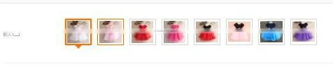 Walson Children Clothes Little Princess Dress Organza Dress Latest Children photo-2