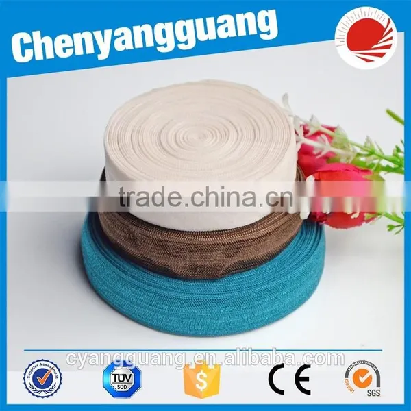 Hair Ties Latest Fashion Design Print Fold Over Elastic photo-4