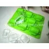SA Audit Factory FDA Approved Custom Fun Android Robot Silicone Ice Cube Tray,ice Mold