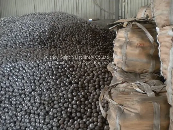 Special Chrome Grinding Steel Balls for Cement Mill,chrome Grinding Media Steel Balls,alloy Casting Steel Balls photo-4