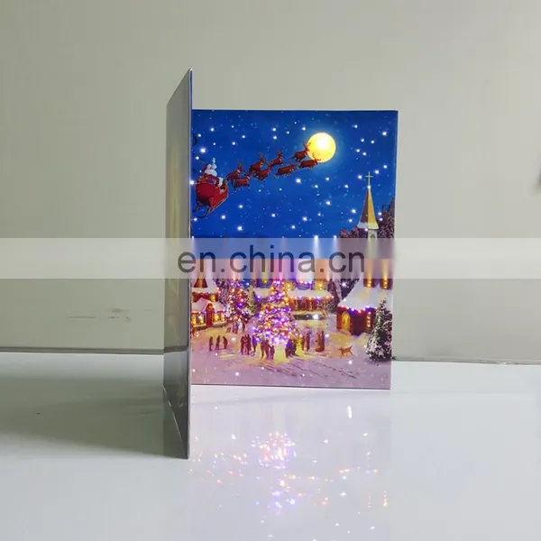 Paper Craft 7inch TFT Screen 128M LCD Video Invitation Card photo-4