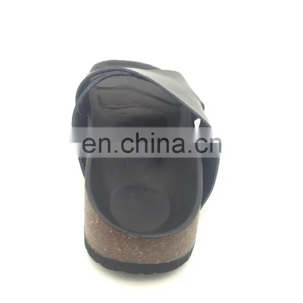 Wholesale Birken Cork Sandal Leather Stock Slippers Mens Oxford Slipper photo-5