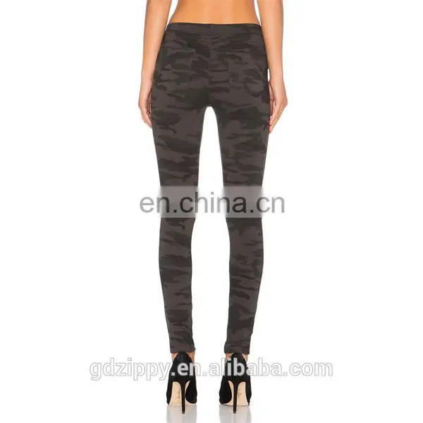 Casual Camo Shorts With Fake Pocket Custom Sublimation Leggings photo-4