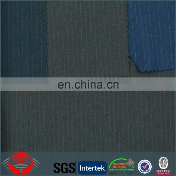 Cheap and New Arrival Polyester Stripe Fabric for Stripe Suiting photo-3