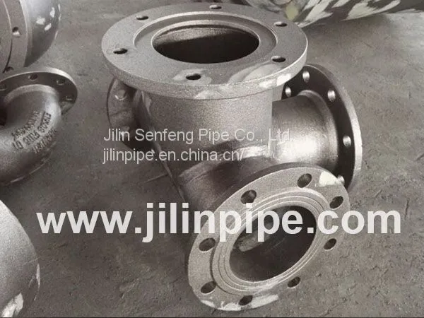 Ductile Iron Pipe Fittings, Gost Cross/tee for Fire Hydrant. photo-2