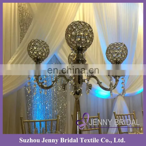 BCK107 Wedding Backdrop Design Beautiful Curtains Made in China photo-3