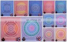 Indian Ombre Mandala Beach Throw Hippie Tapestry Bohemian Wall Hanging Tapestry Queen Wall Hanging Picnic Decor Art Wholesale