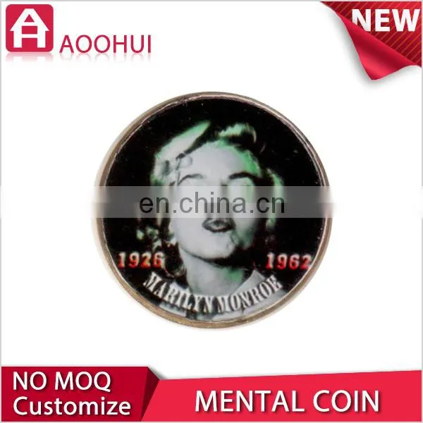 New Design Printing Antique Pure Gold Coin photo-3