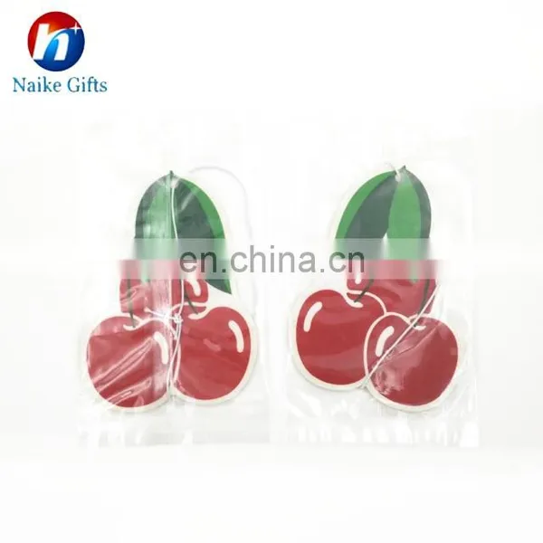 2017 Advertising Custom Logo Printed Bulk Car Air Fresheners photo-5