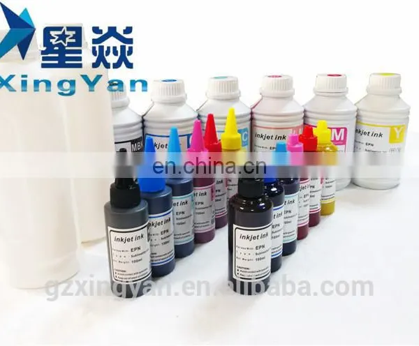 Bulk Heat Transfer Sublimation Ink for EPSON Printing photo-5