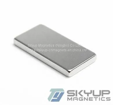 NdFeB Magnets With Block Used in Automobile Produced by Professional Manufacturer Magnetsics photo-3