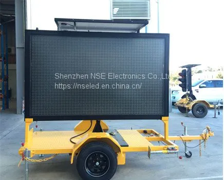 VMS Trailer Display Hot Sale, Australian Trailr Mounted Variable Message Sign photo-5