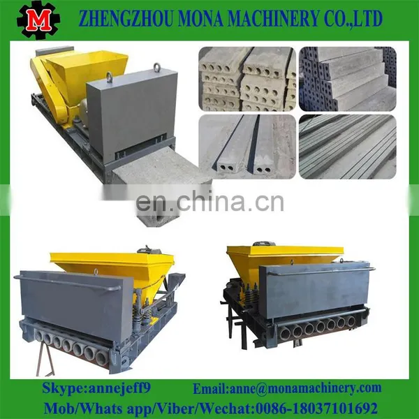Precast Prestressed Hollow Core Concrete Roof Slab Wall Panel Making Machine photo-3