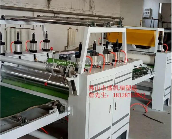 Sheet surface coating machine