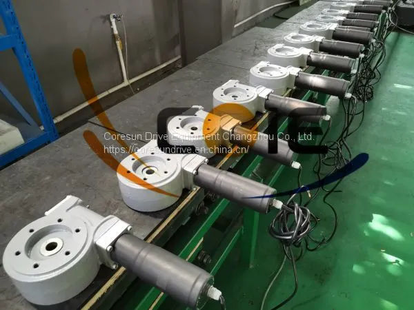 Coresun Drive SC3 Smallest SC3 Automation Turntable Slewing Bearing Slewing Ring Slewing Drive photo-2