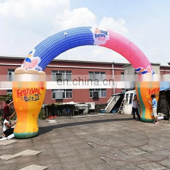 Commercial Customized Arches Outdoor Archway Beer Festival Decoration Inflatable Entrance Arch photo-4