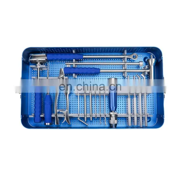 China Manufacture Orthopedic Surgical Instruments Elastic Nail Instrument Set Elastic Nail Orthopedic Implant Nail photo-2