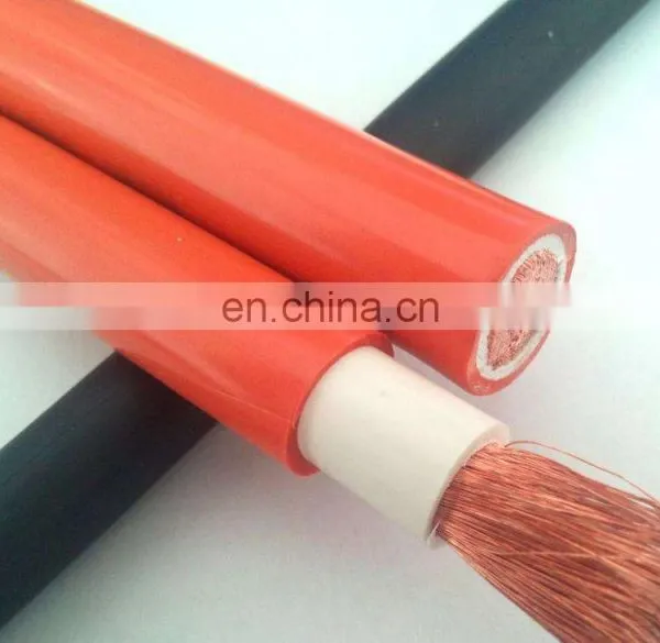 Flexible Pure Copper Rubber Insulated 185mm2 Rubber Welding Cable photo-4