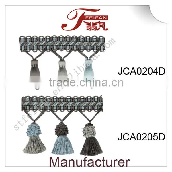 Edinburgh Style--Blue,curtain Tassel Fringe,wholesale Tassels,tassel and Fringe photo-4
