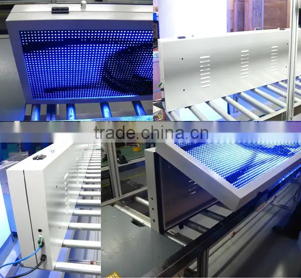 P10 Outdoor Blue Led Signs China, Programmable Digital Led Sign Board photo-2