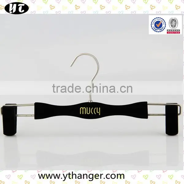 Luxury Matches Velvet Hanger With Gold Hardware photo-6