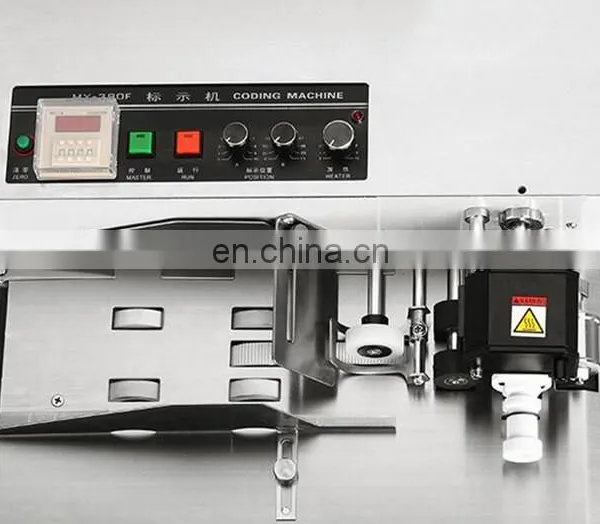 YTK-MY-380F Hot Ink Roll Stamping Printing Coding Machine For Plastic Bag photo-4