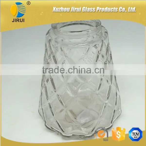 950ml Glass Food Jar With Rhombus Pattern photo-4