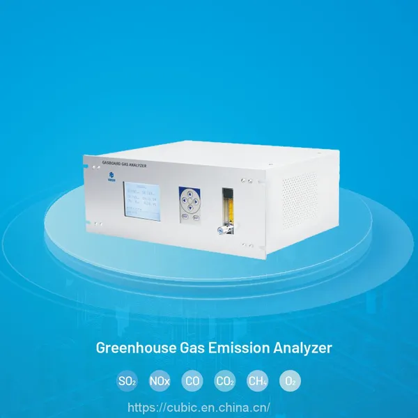 Portable Greenhouse Gas Emission Analyzer Flue Gas Analyzer For CO2, CH4, N2O, CO, O2 photo-3