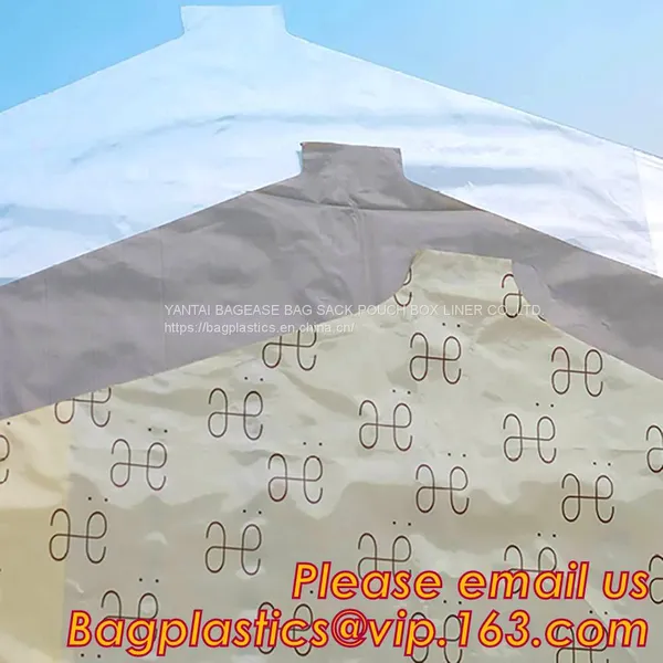 DRY CLEANING GARMENT BAG COVER, SANITARY LAUNDRY BAG, HOTEL, LAUNDRY STORE, CLEANING SUPPLIES,HANGER photo-4