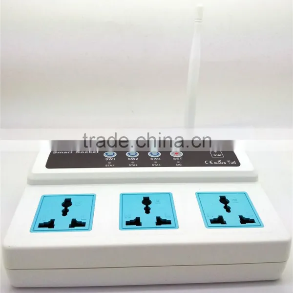 Temperature Controlled 3-outlet Power Strip Type GSM Power Socket With 6 Group Temperature-linked AND 24 Group Timing Tasks photo-2