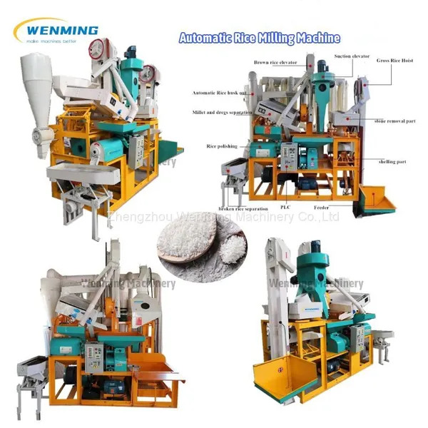 Full Automatic Rice Milling Machine Rice Grinding Machine Combined Rice Mill Plant Includign Rice Polishing Machine photo-5