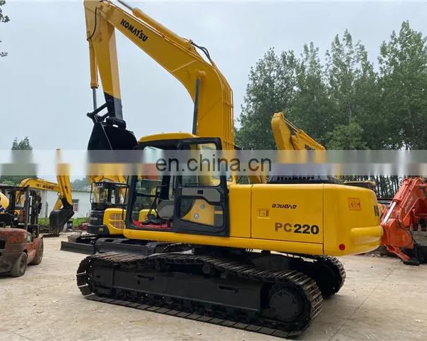 Used Komatsu Earthmoving Machinery , Excavator Komatsu Pc220-6 , Used Komatsu Digger photo-2