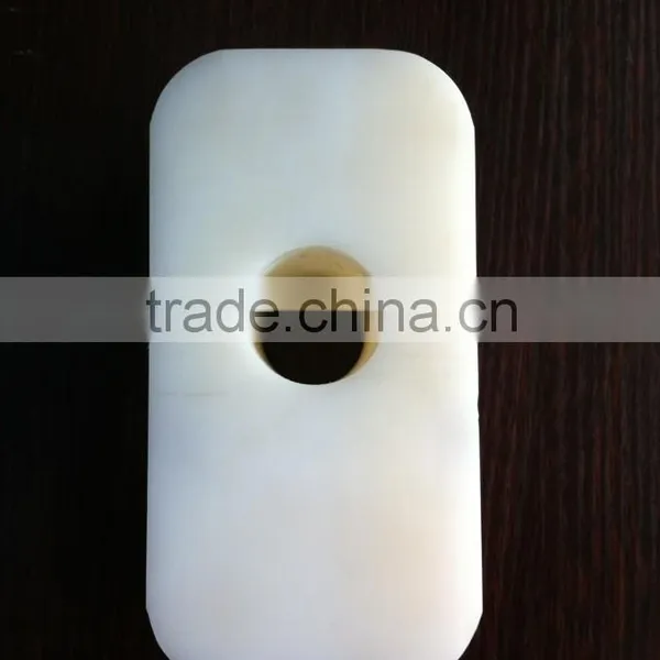 Precision Plastic Parts, Cnc Maching Precision Clear Plastic Support Block photo-2
