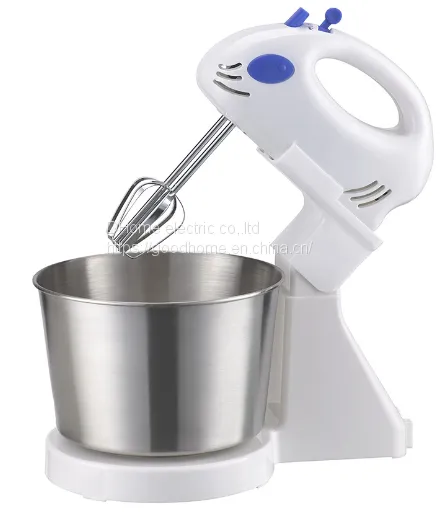 7 Speed Electric Egg Beater High Power Table Top With Barrel Rotating Egg Beater Mixer（Wechat:13510231336） photo-2