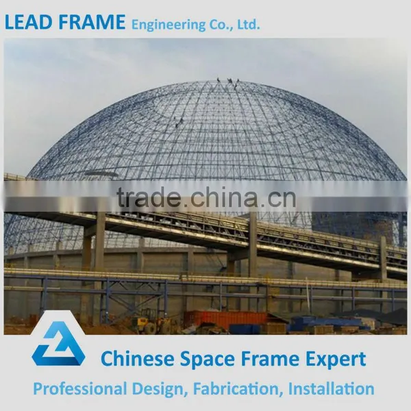 Large Span Steel Space Frame Glass Roof Dome photo-6
