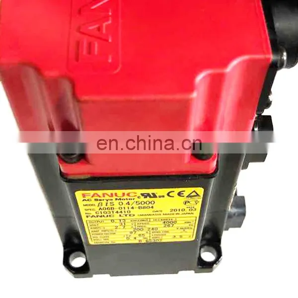 A06b-0114-b804 Original Servo Motor Fanuc Ac Servo Motor And Driver A06B-0114-B804 photo-3