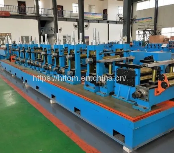 Galvanized Steel Straight Seam Pipe Rolling Machine photo-2