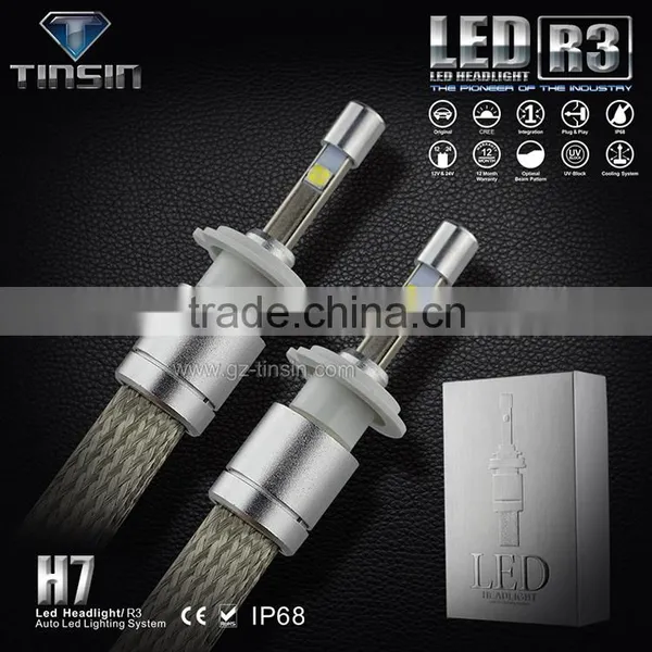 Guangdong Tiansheng Automobile Accessory Led Headlight Copper H7 photo-3