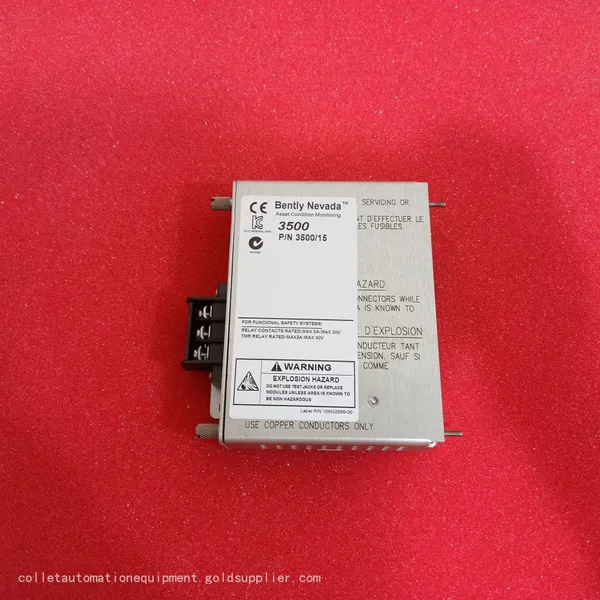 Bently Nevada 3500/15-02-02-00 125840-01 High Voltage Ac Power Input Module (PIM)