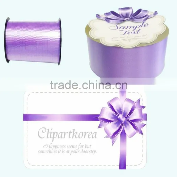 2015 Pretty Metallic Star Ribbon Bows And Easter Egg Sets With Satin Ribbon Tinsels for Gift Packing photo-2
