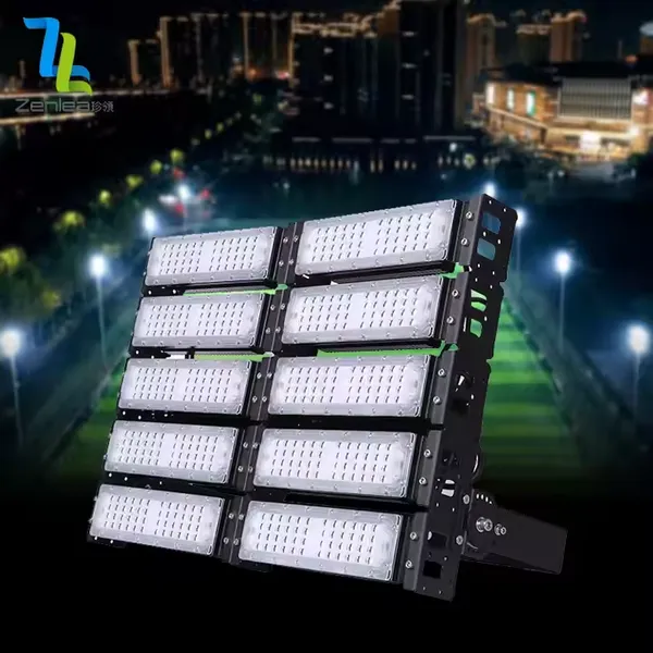 Ip65 Waterproof Outdoor 50w 100w 200w 300w 400w 500w 600w 800w 1000w 2000w High Mast Led Stadium Flood Light