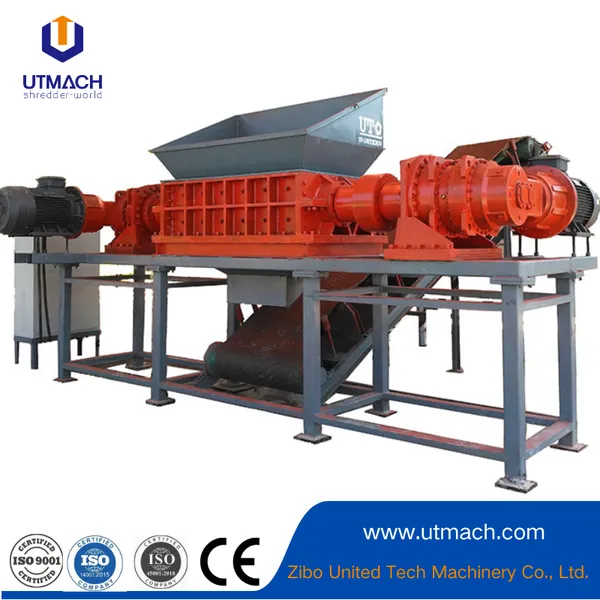 Tire Shredding Machine Tyre Shredder Factory