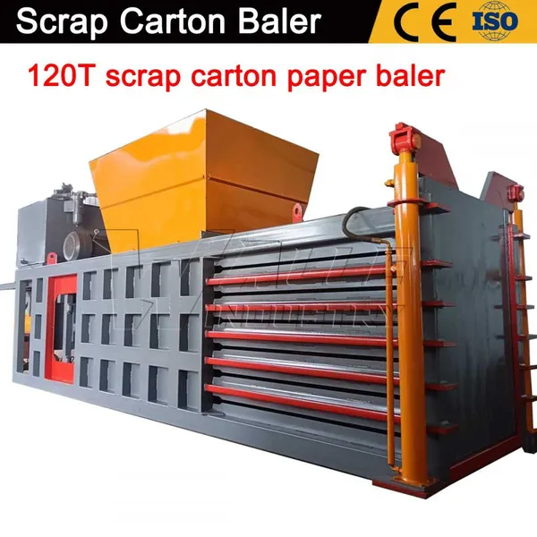 High Density Waste Cardboard Baler Hydraulic Press for Packaging Industry Waste photo-3