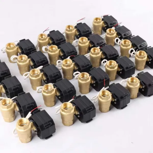 Premium Brass Mini Motorized Ball Valve for Efficient Water Control photo-4
