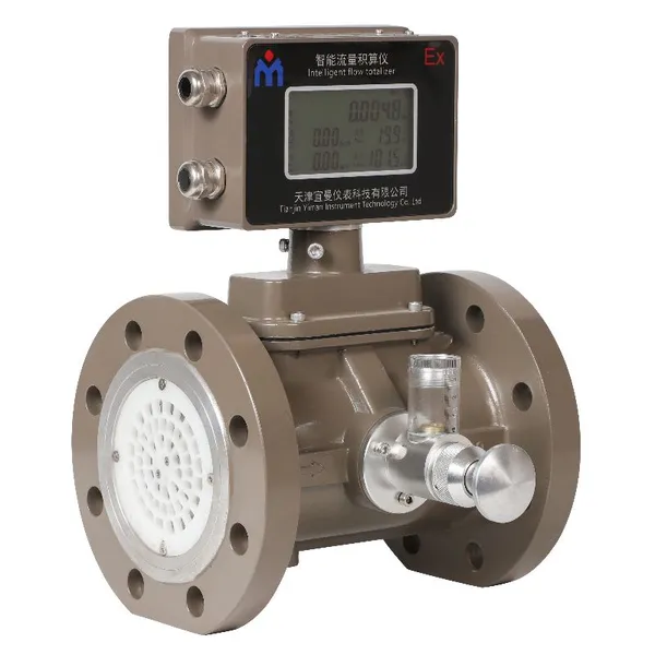 Petroleum and Chemical Industry RS485 Turbine Gas Flowmeter for LPG CNG photo-4