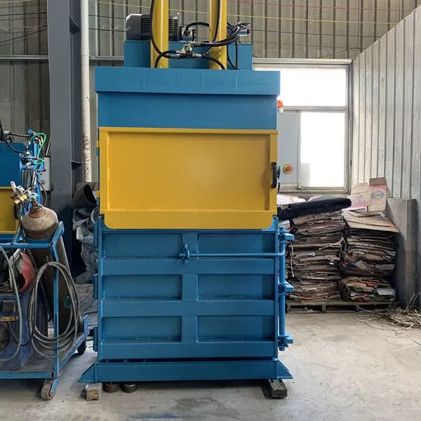 60T Vertical Waste Paper Cardboard Plastic PET Bottle Recycling Machine photo-5