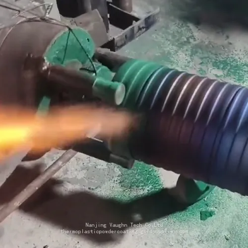 Thermoplastic Powder Flame Spraying Gun, Used on Metal Substrate