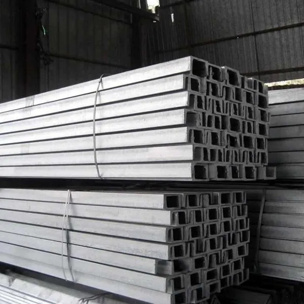 S235JR Galvanized UPE 100x55 Steel Profile Light Steel Channel U Channel Steel Purlin Construction Material photo-2